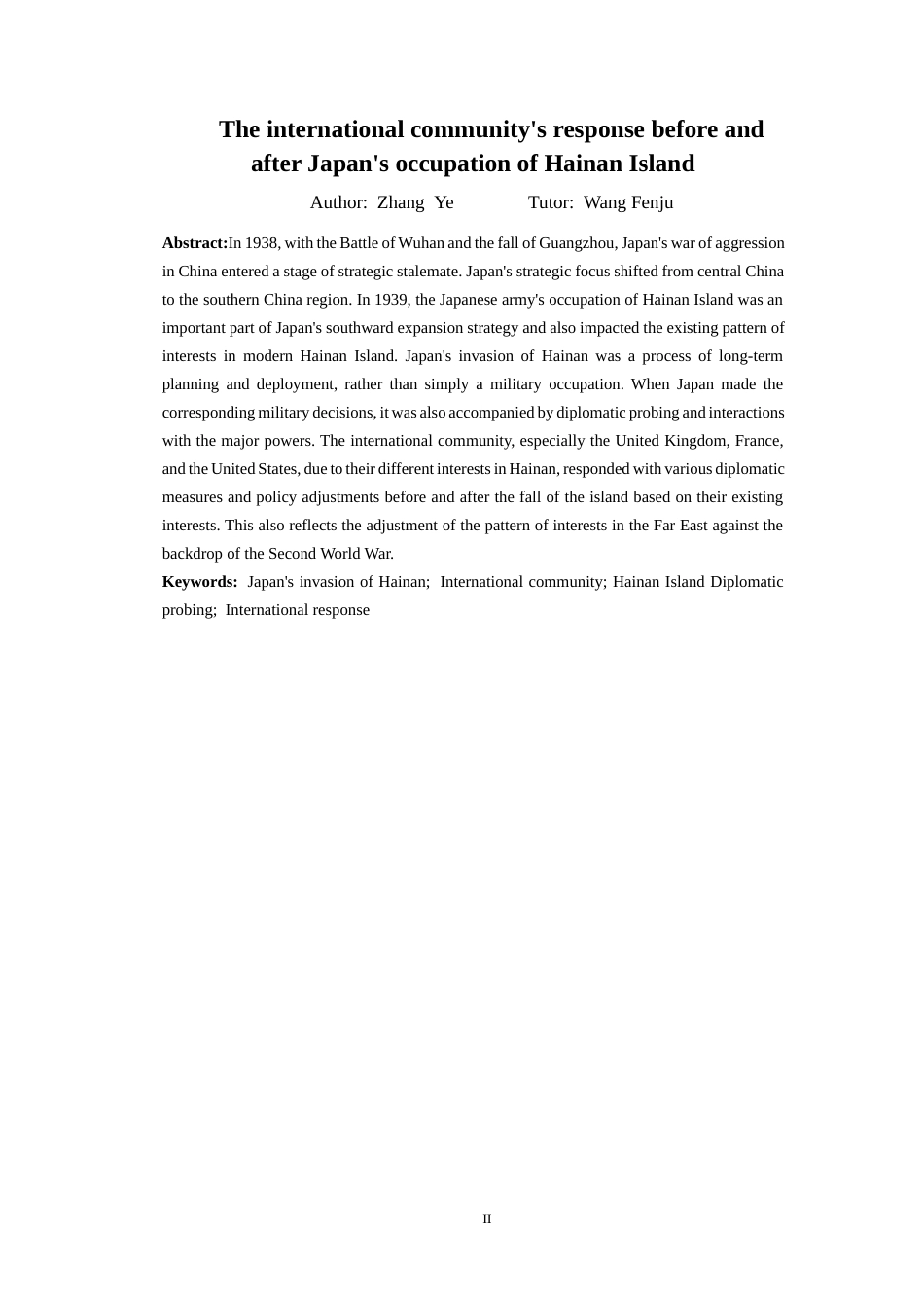 26年WH历史学 日本侵占海南岛前后国际社会的因应(17186字).docx_第3页