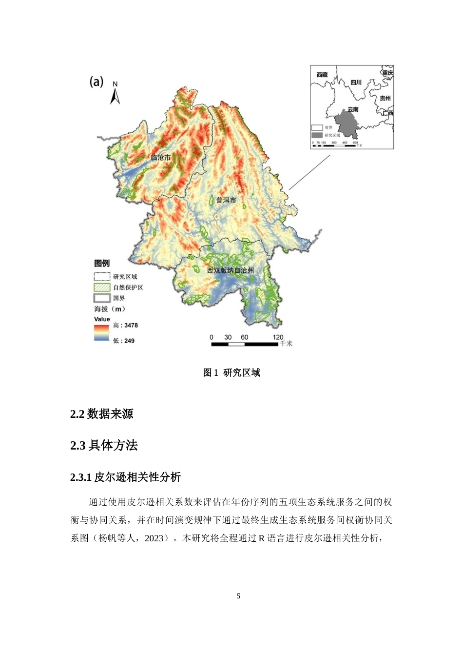 26年WH生物科学本科 亚洲象分布区生态系统服务的权衡协同与保护优先区研究终稿-全日(10921字).docx_第8页