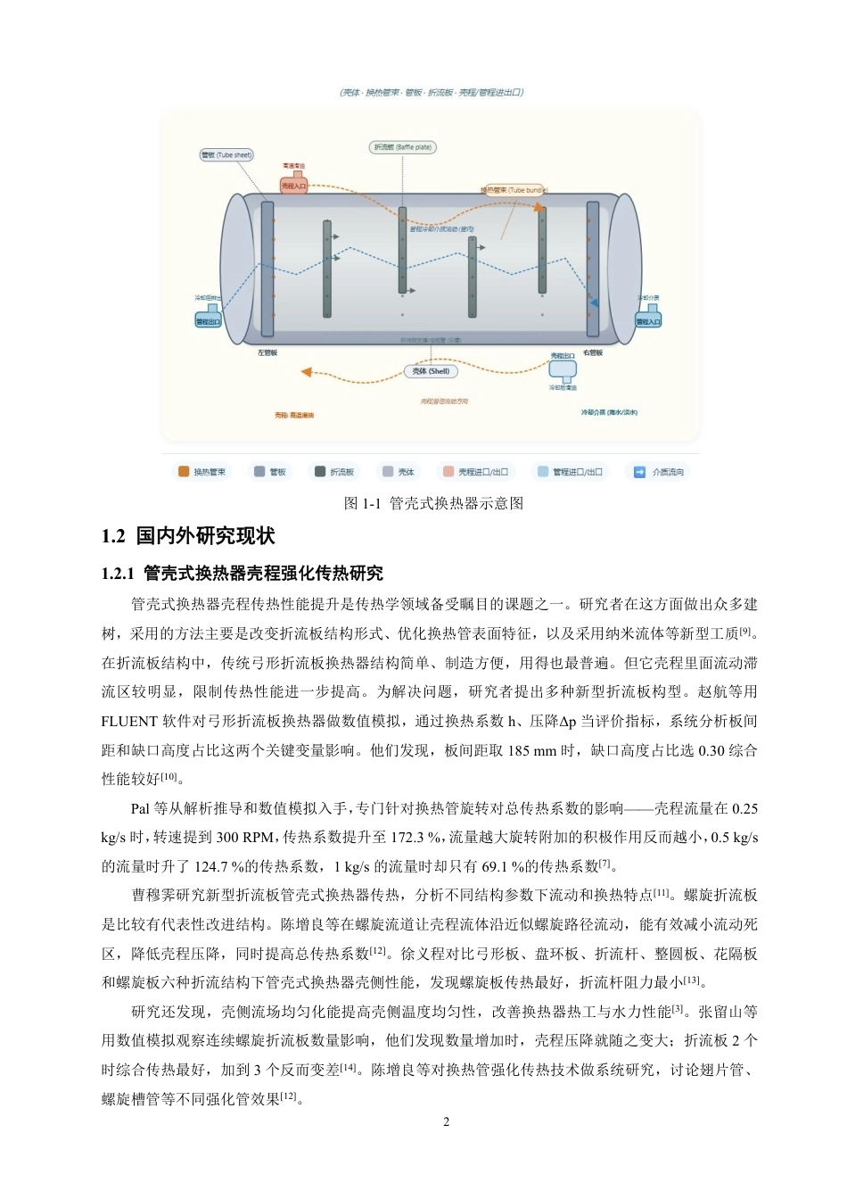 26年CH轮机工程 船舶滑油换热器传热特性仿真分析-终稿全日制-约26081字符.pdf_第6页