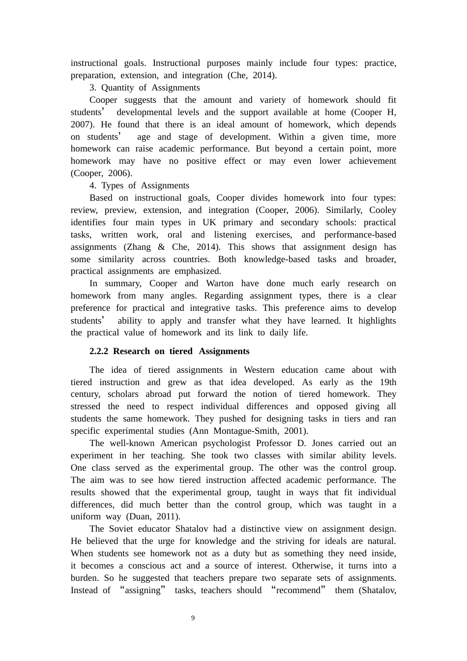26年CH英语终稿全 关键词：高中英语教学；“双减”政策；分层作业(13623字).docx_第9页