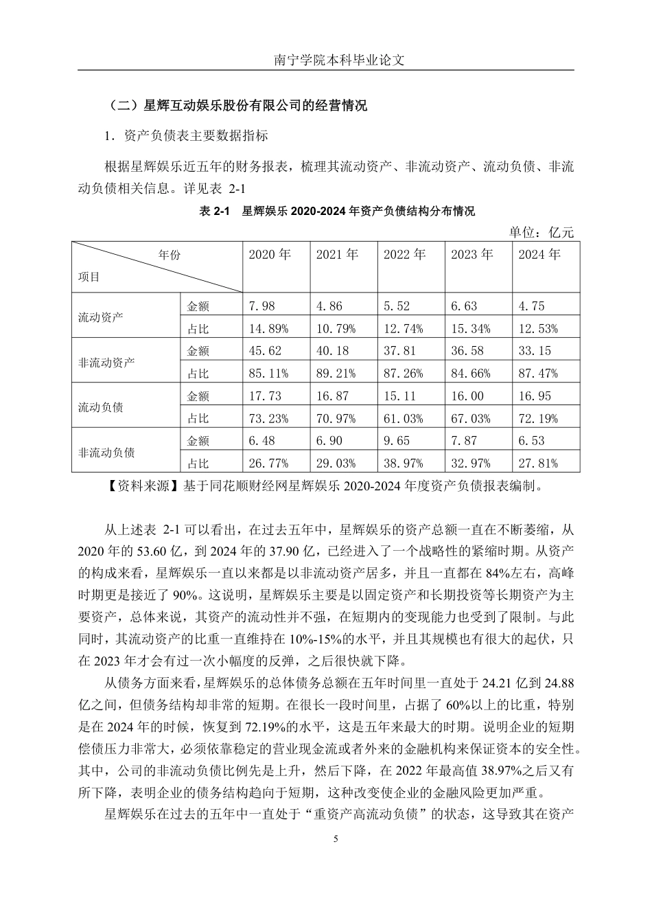 26年CH会计学 基于杜邦分析法的文化传媒企业盈利能力分析——以星辉互动娱乐股份有限公司为例终稿全日制-约19314字符.pdf_第10页