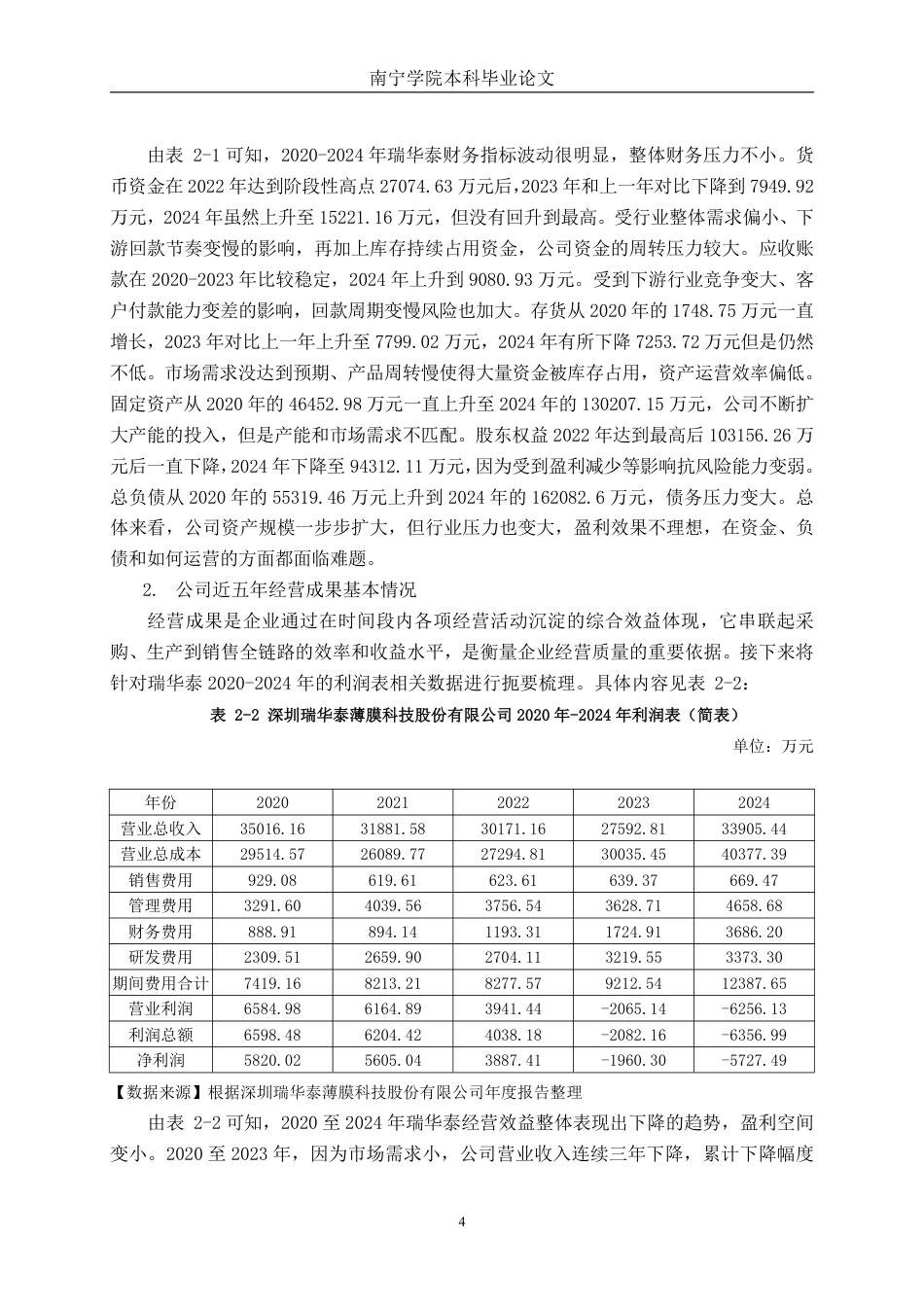 26年CH会计学 杜邦分析法下深圳瑞华泰薄膜科技股份有限公司盈利能力分析终稿全日制-约18767字符.pdf_第7页