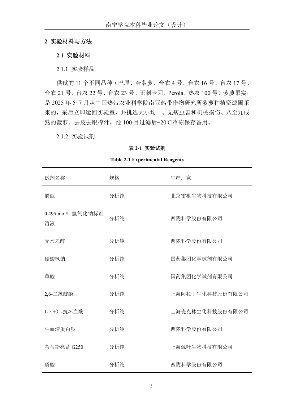 26年CH食品质量与安全 不同品种菠萝制汁加工适宜性评价全日制终稿-约27262字符.pdf_第9页