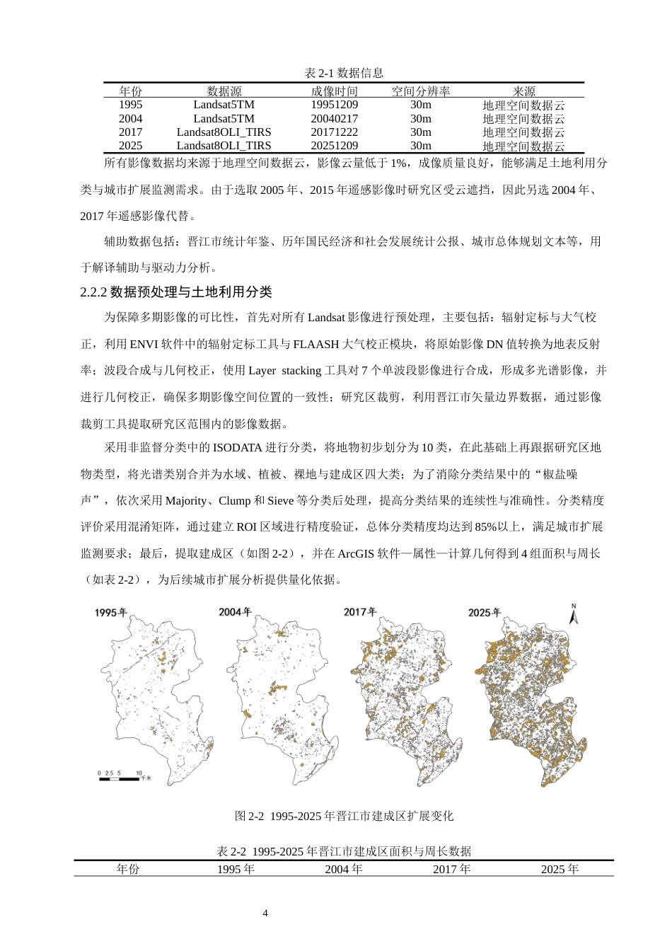 26年CH地理科学 基于遥感影像晋江市城市扩展动态分析-终稿全(9516字).docx_第9页