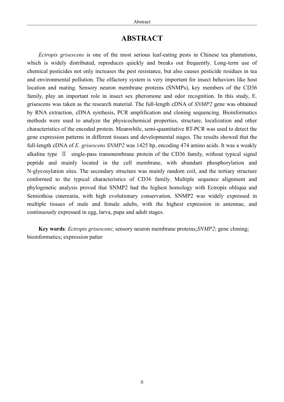 26年CH生物科学 灰茶尺蠖SNMP2基因的克隆、鉴定及其表达模式分析-终稿全日制-约18235字符.pdf_第3页