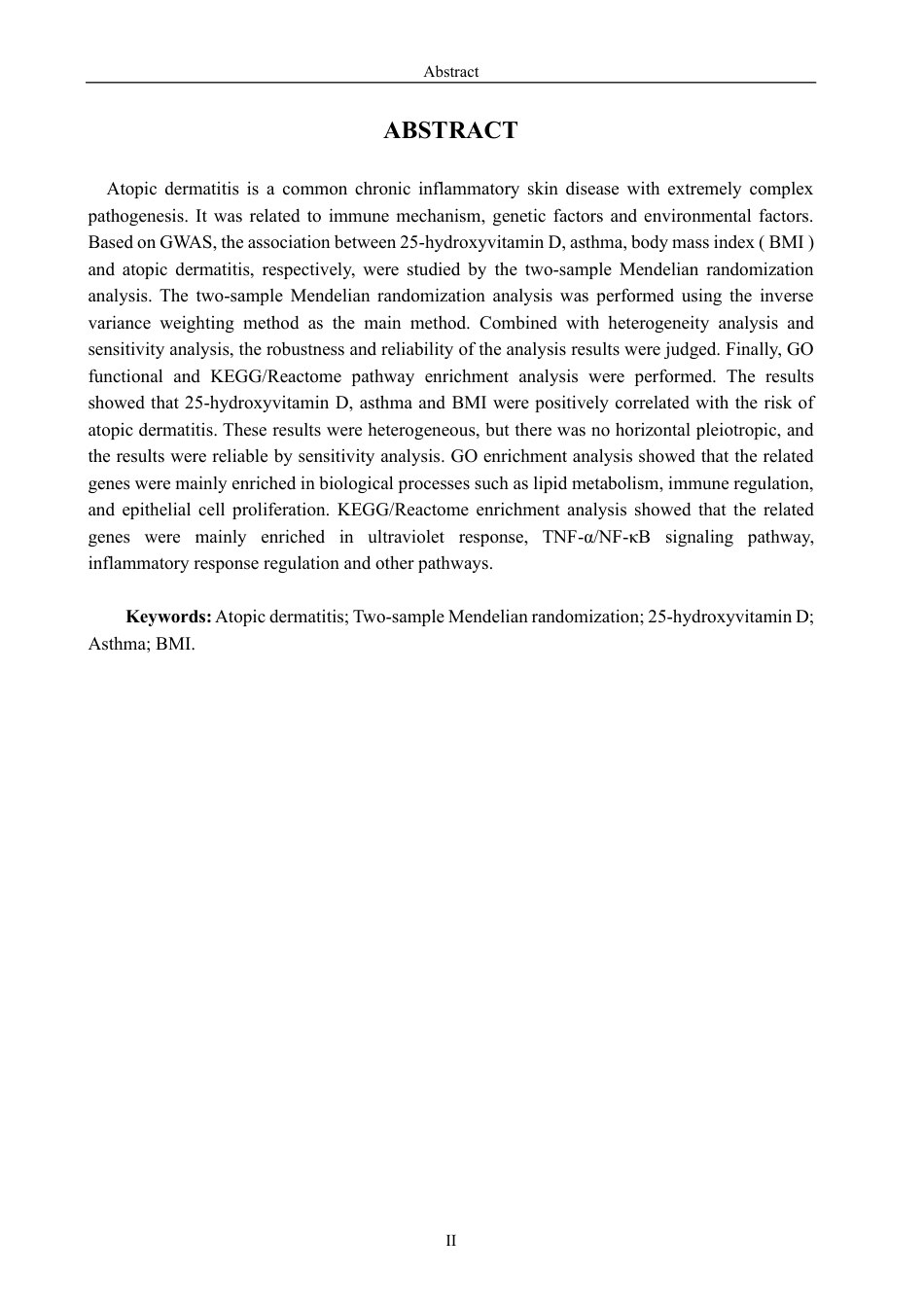 26年CH生物科学 特应性皮炎多暴露因素的孟德尔随机化分析-终稿全日制-约13694字符.pdf_第3页