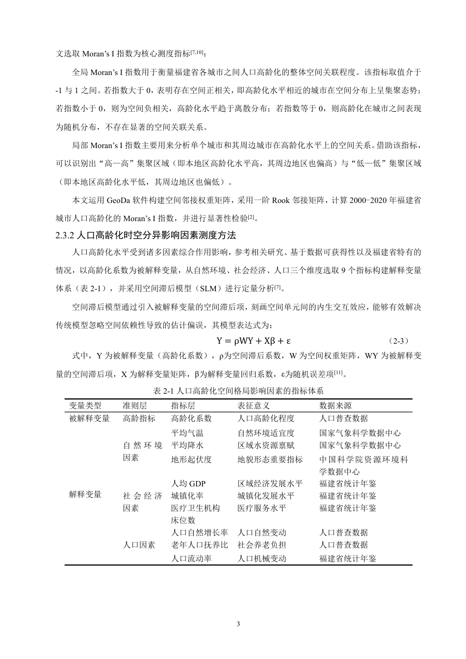 26年CH地理科学 福建城市人口高龄化时空演化特征及影响因素分析 -终稿全-约16981字符.pdf_第6页