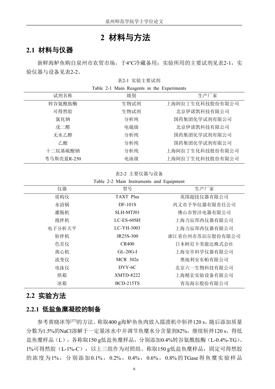 26年CH食品科学 基于转谷氨酰胺酶_可得然胶构建的双网络结构调控低盐鱼糜凝胶特性研究-终稿全日制-约22633字符.pdf_第10页