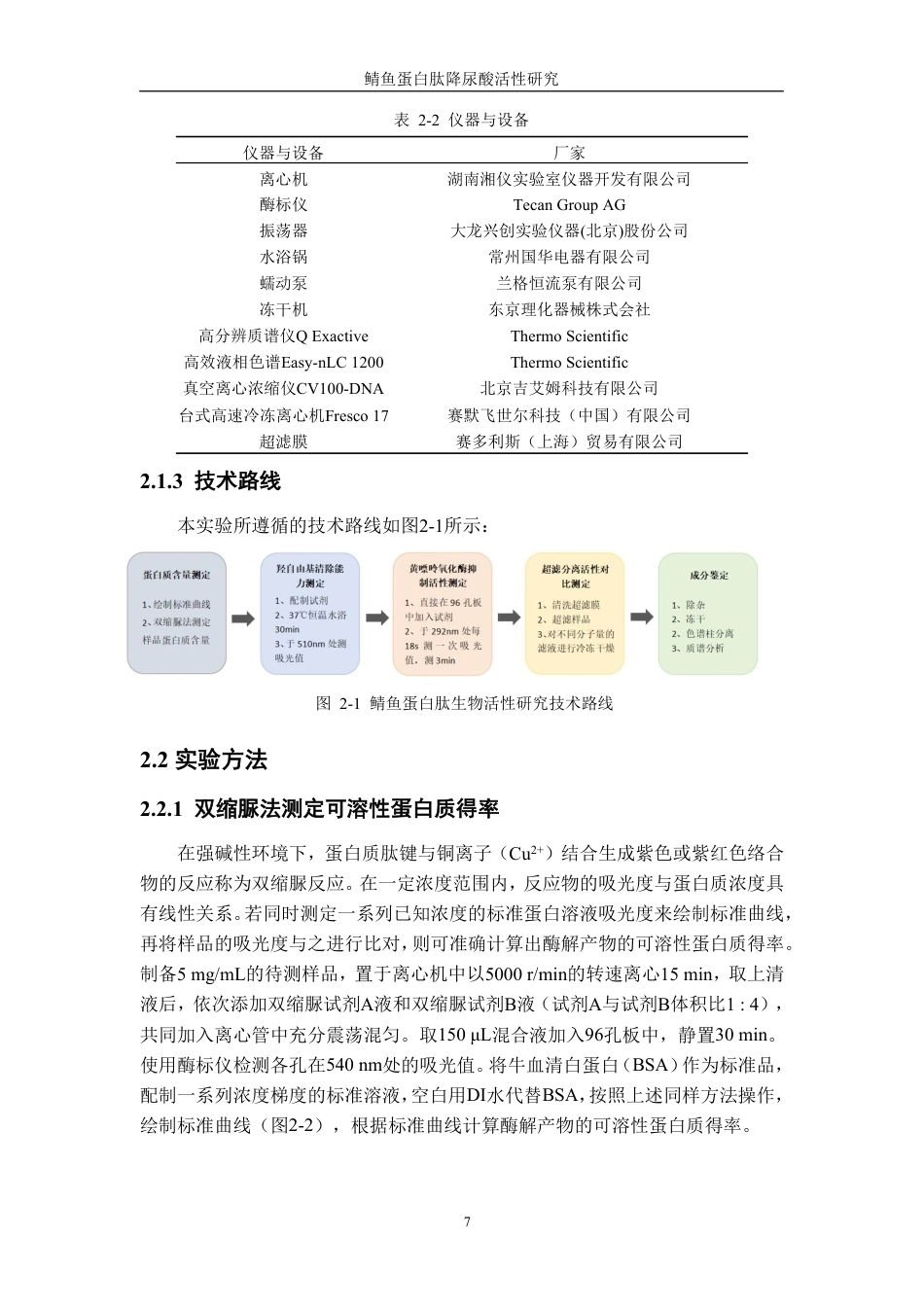 26年CH食品科学 鲭鱼蛋白肽降尿酸活性研究-终稿全日制-约22067字符.pdf_第10页