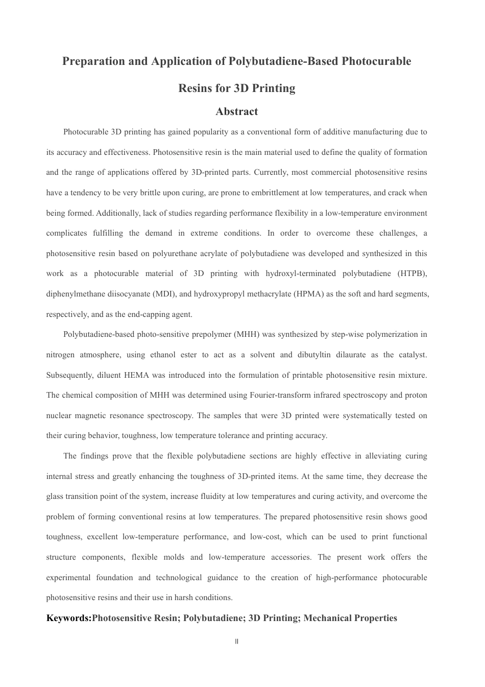 26年CH材料化学 用于3D打印的聚丁二烯基光敏树脂的制备与应用-约21366字符.pdf_第3页