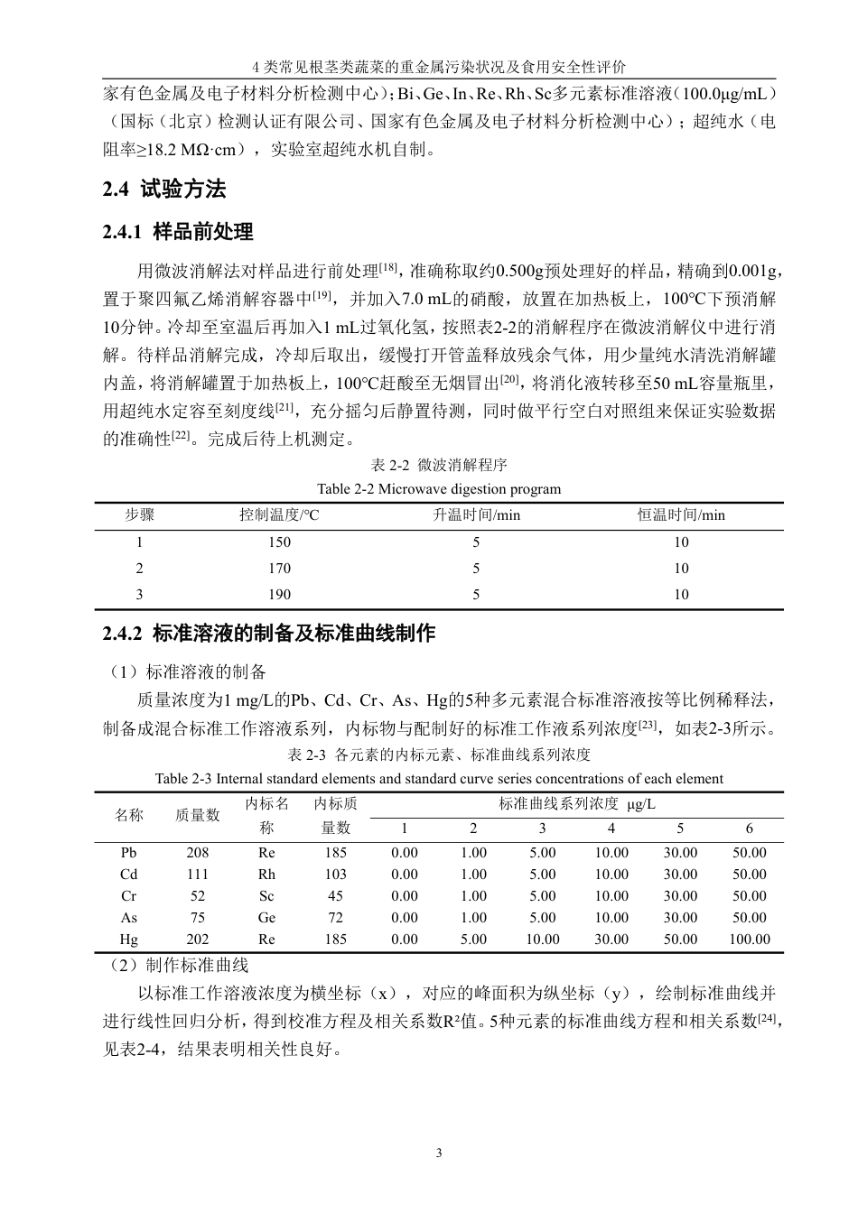 26年CH食品科学 类常见根茎类蔬菜的重金属污染状况及食用安全性评价-终稿全日制-约20540字符.pdf_第6页