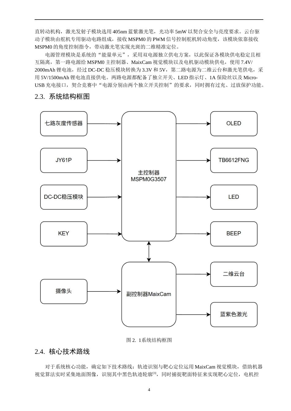 26年CH通信工程 基于MSPM0G3507的激光打靶循迹小车-全日制终稿(28377字).docx_第7页
