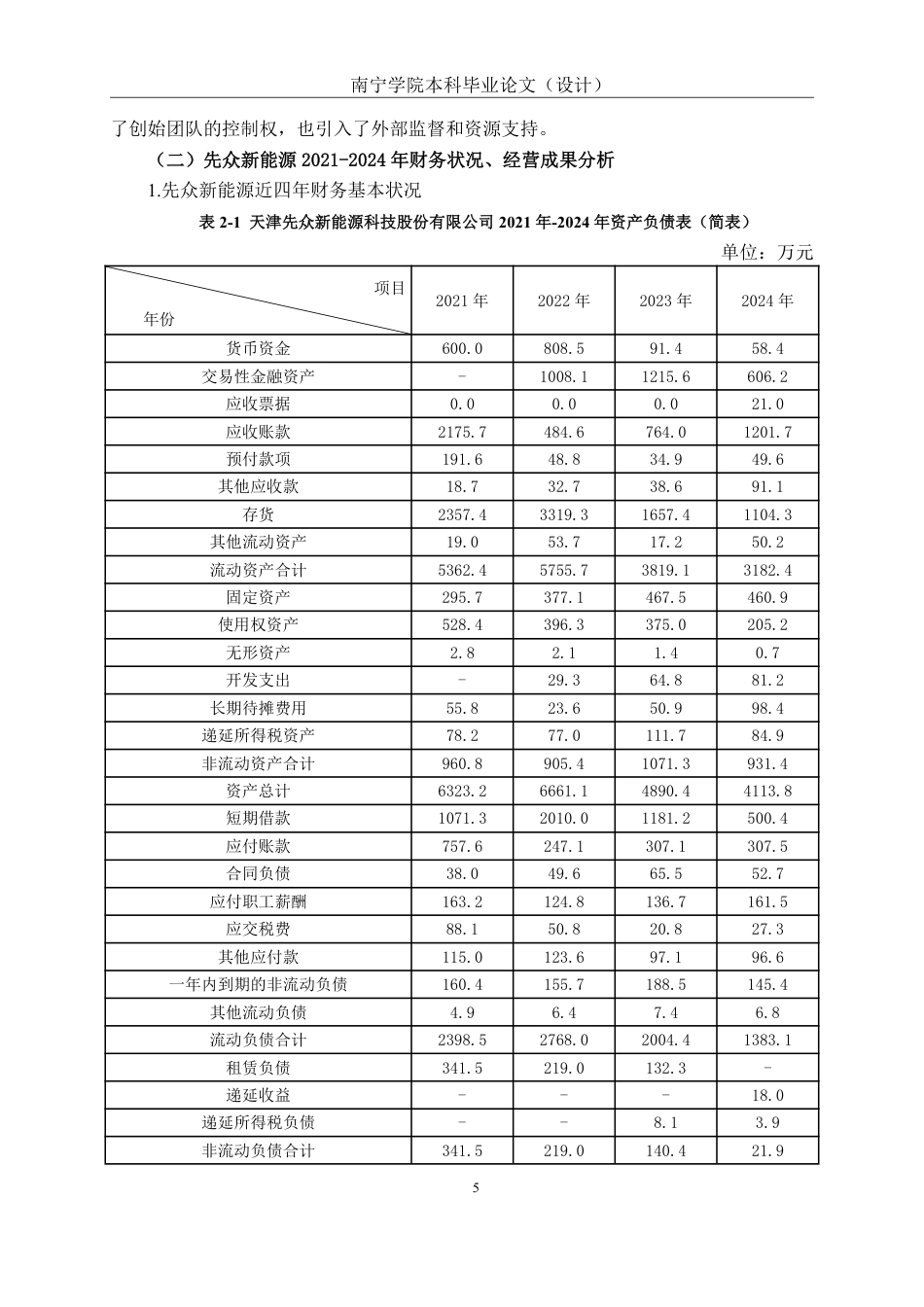 26年CH会计学 小型高新技术企业盈利能力分析——以天津先众新能源科技股份有限公司为例终稿全日制-约22726字符.pdf_第8页