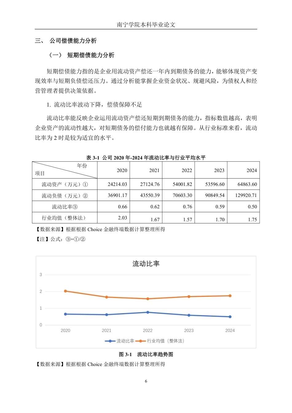 26年CH财务管理 木材加工制造业企业偿债能力问题与对策分析——以广西祥盛股份有限公司为例终稿全日制-约18722字符.pdf_第9页