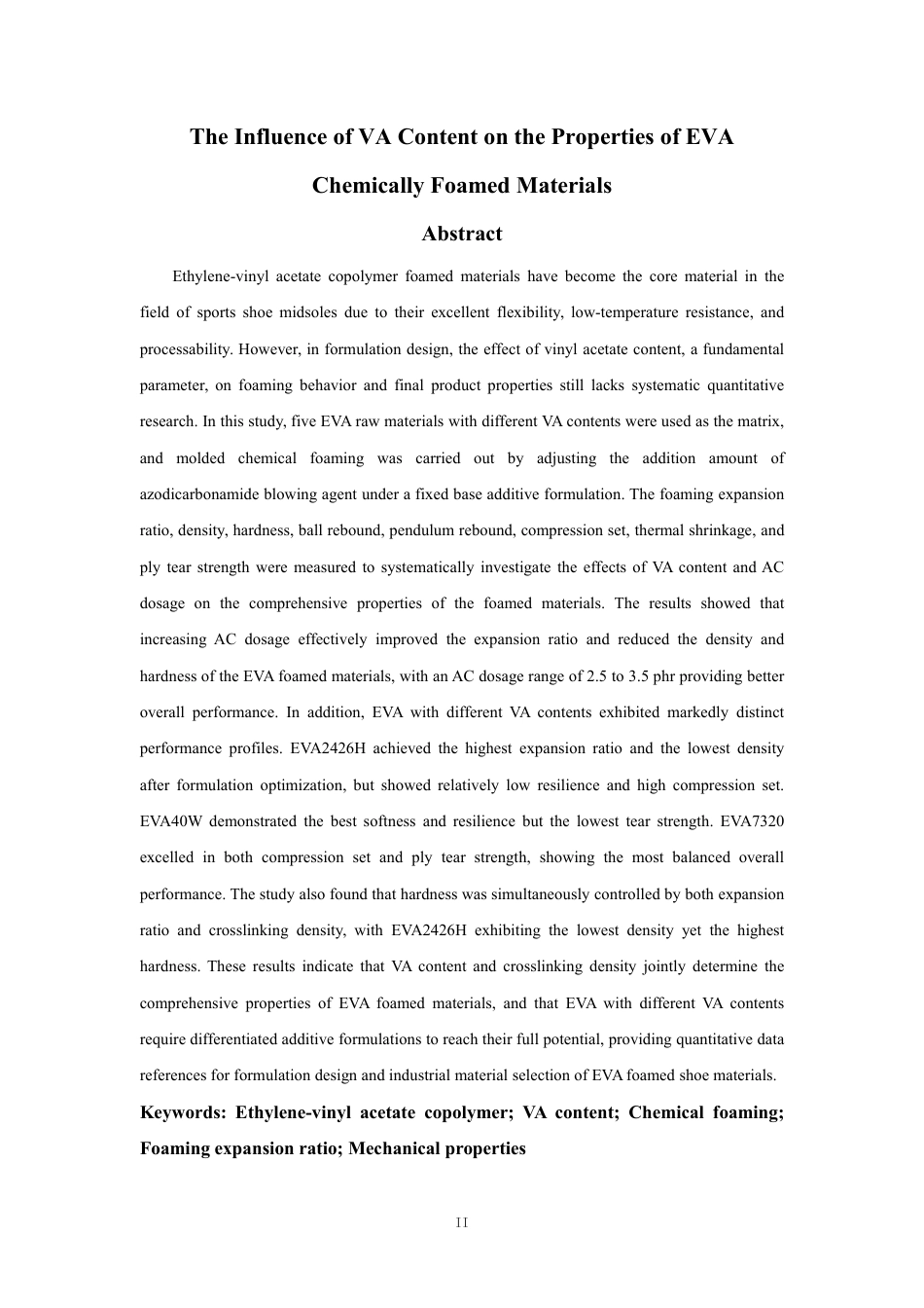 26年CH材料化学 含量对EVA化学发泡材料性能的影响-约27681字符.pdf_第3页