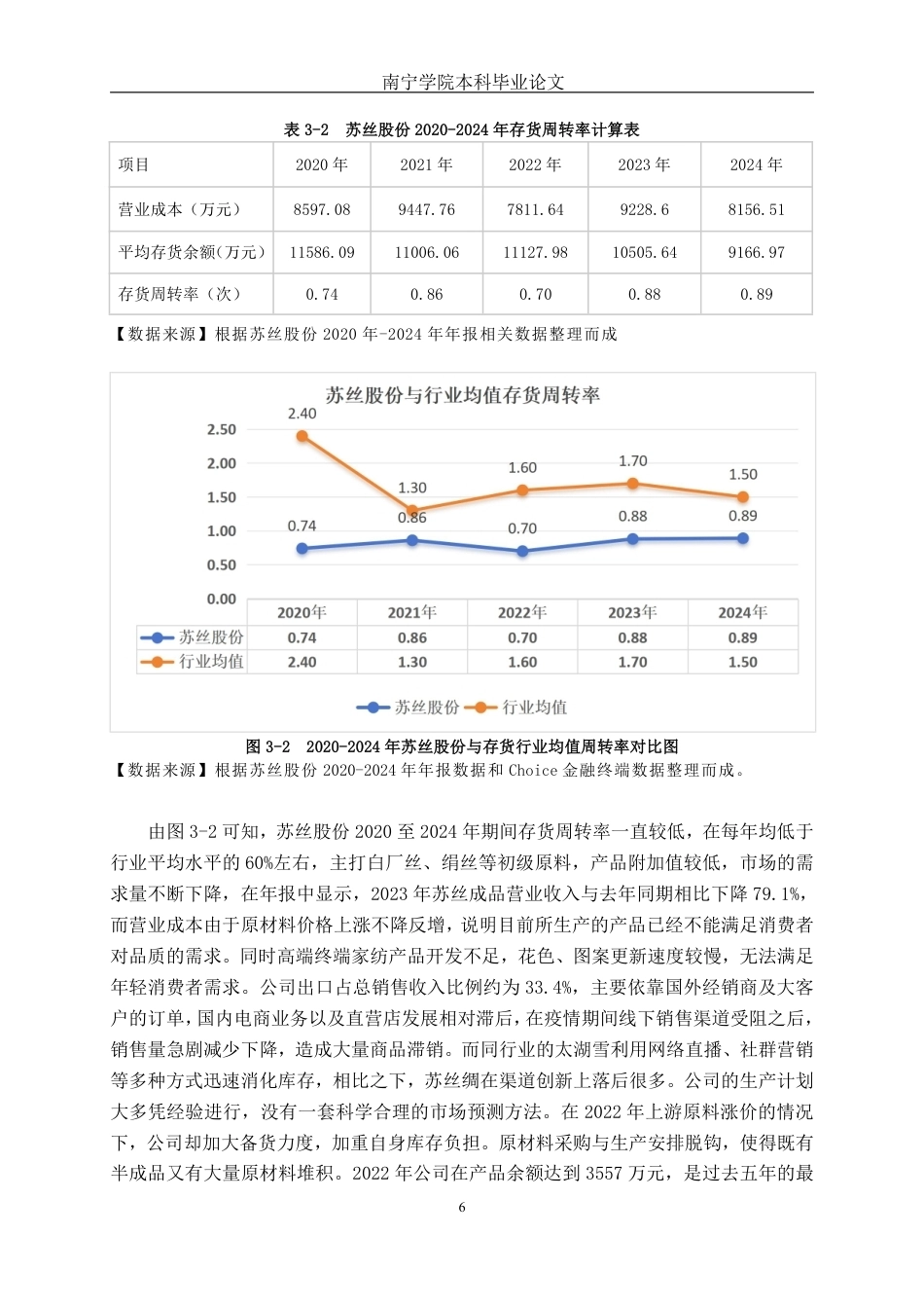 26年CH会计学 中型制造业企业营运能力探究——以江苏苏丝丝绸股份有限公司为例终稿全日制-约18484字符.pdf_第9页
