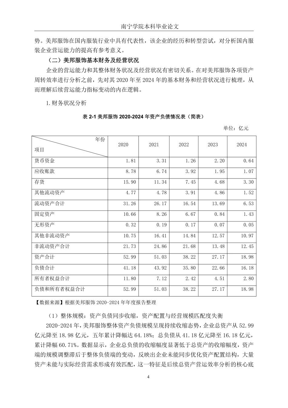 26年CH会计学 上海美特斯邦威服饰营运能力分析终稿全日制-约18649字符.pdf_第7页