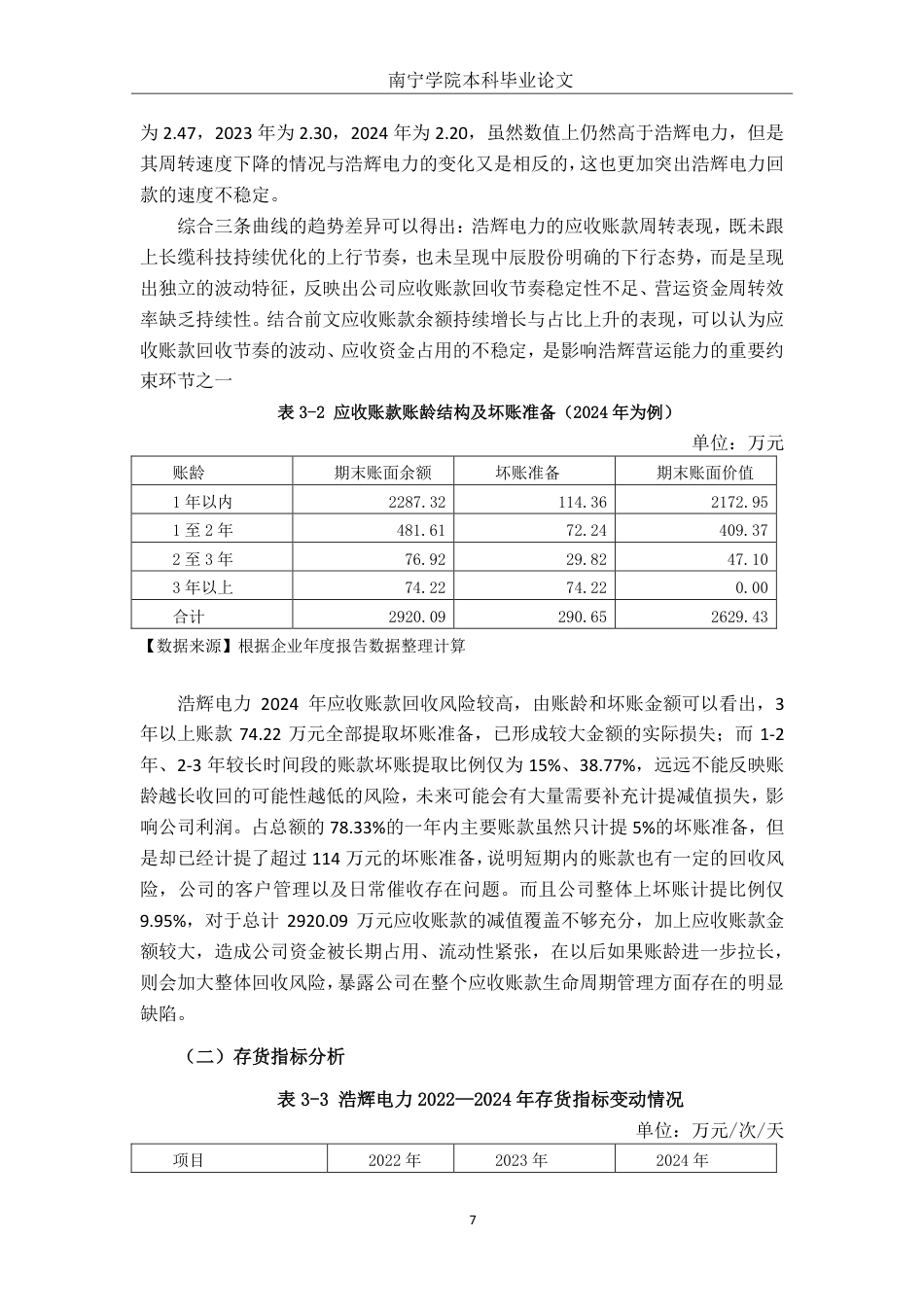 26年CH财务管理 中型制造业营运能力分析——以浩辉电力股份有限公司为例终稿全日制-约16145字符.pdf_第10页