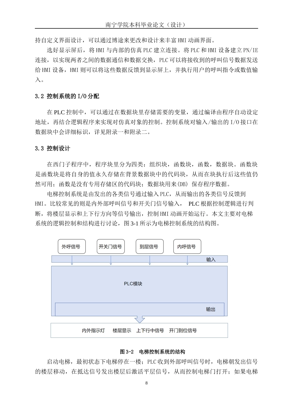 26年CH机器人工程 基于西门子PLC十三层电梯系统设计及仿真终稿全日制(10721字).docx_第9页