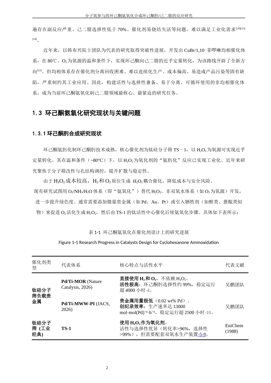 26年CH化学工程与工艺 分子氧参与的环己酮氨氧化合成环己酮肟_己二腈的反应研究-终稿全(10406字).docx_第6页