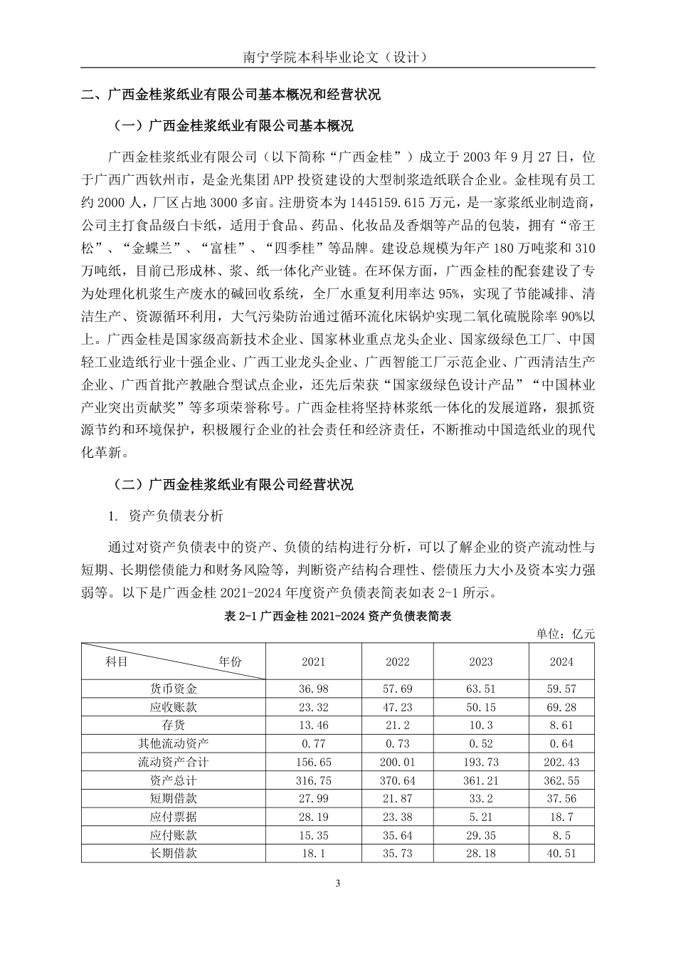 26年CH广西金桂浆纸业有限公司偿债能力分析-约16862字符.pdf_第6页
