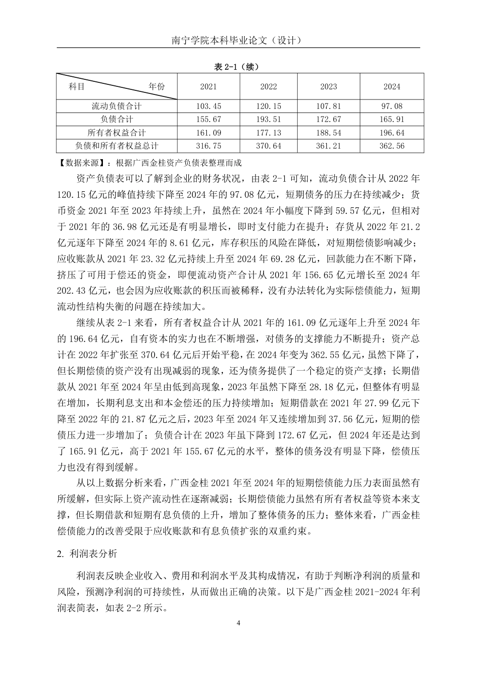 26年CH广西金桂浆纸业有限公司偿债能力分析-约16862字符.pdf_第7页