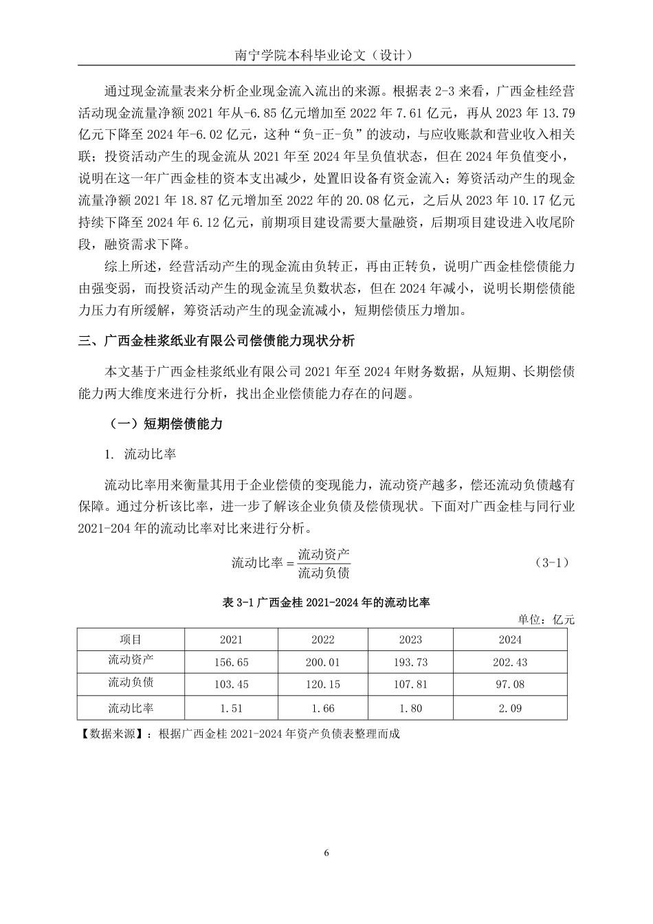 26年CH广西金桂浆纸业有限公司偿债能力分析-约16862字符.pdf_第9页