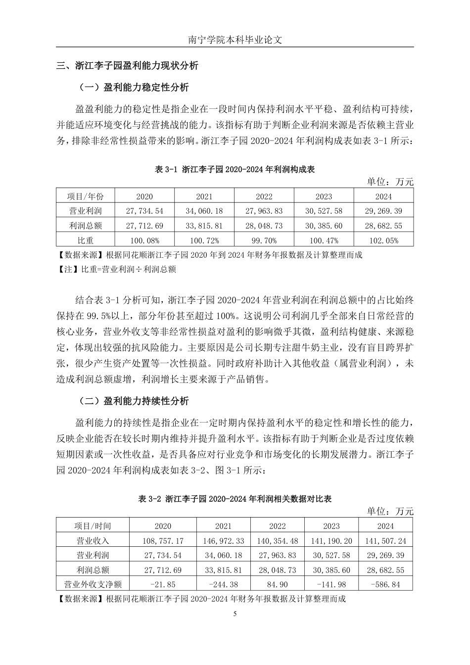26年CH基于杜邦分析法食品公司盈利能力分析 —— 以浙江李子园食品有限公司为例-约20775字符.pdf_第8页