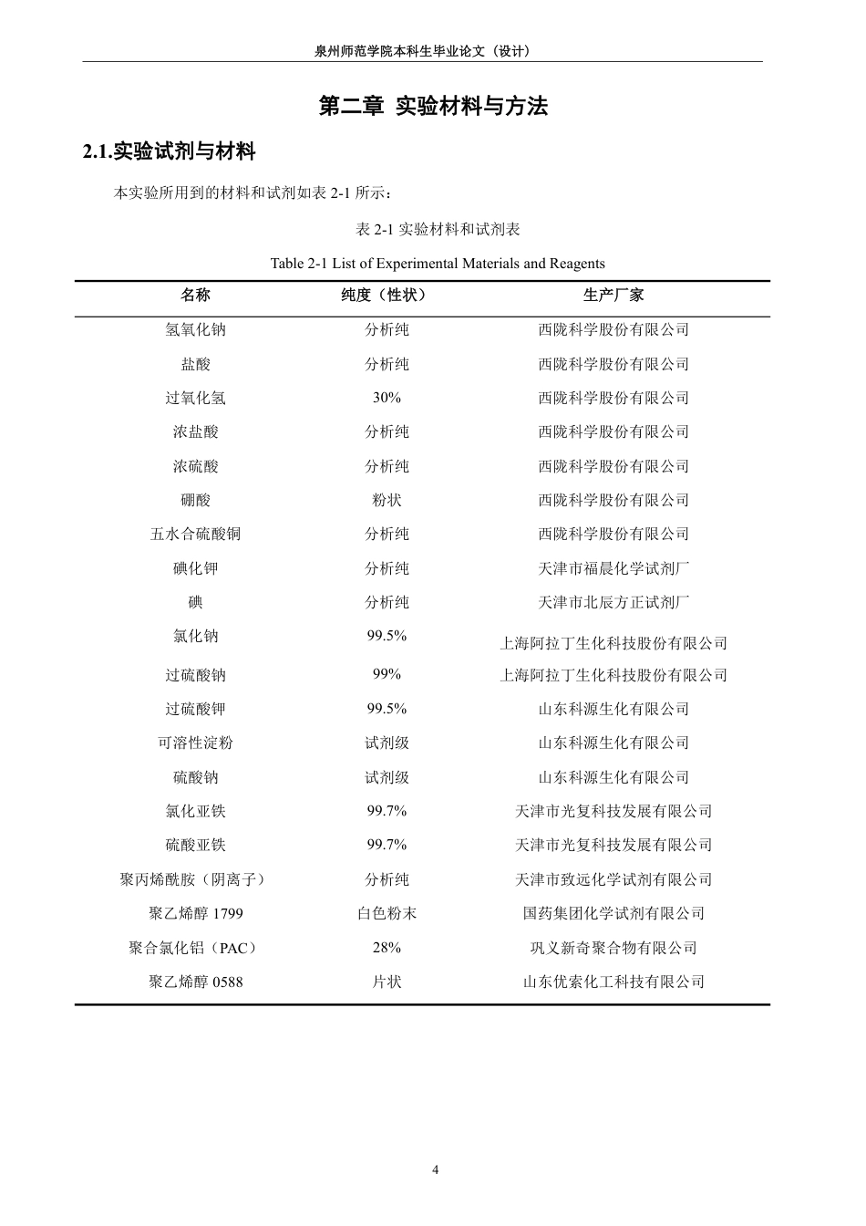 26年CH化学工程与工艺 化学聚合-混凝沉淀耦合法去除废水中高分子浆料的研究-终稿全-约21444字符.pdf_第10页