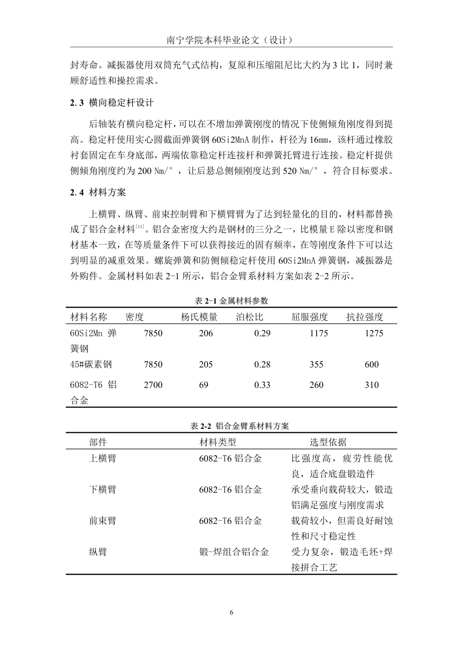 26年CH新能源 基于模态分析的比亚迪秦L后悬架设计-约24700字符.pdf_第10页