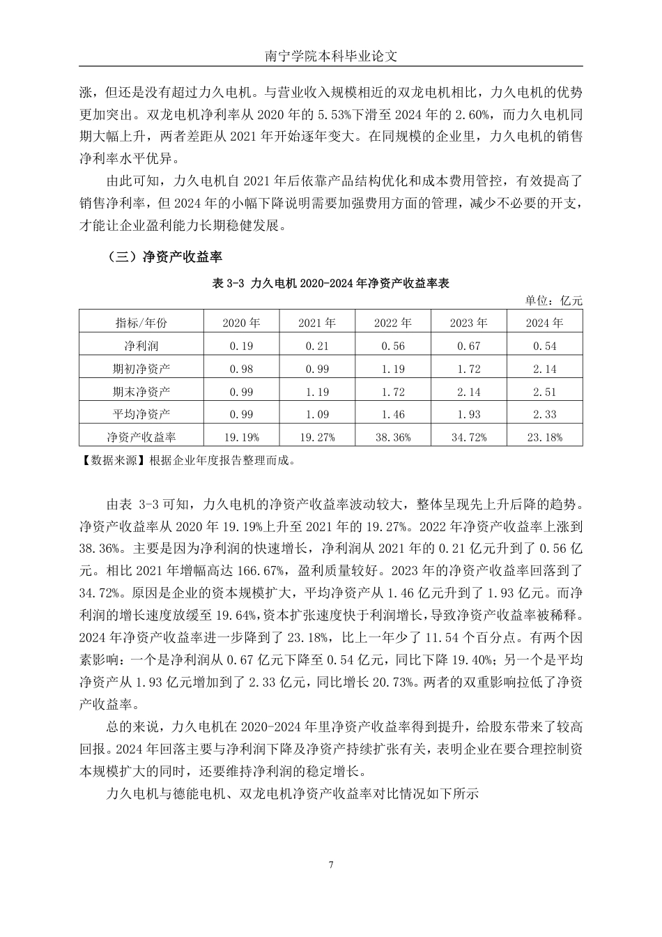 26年CH会计学 电机制造企业盈利能力分析——以山东力久特种电机股份有限公司为例终稿全日制-约17750字符.pdf_第10页