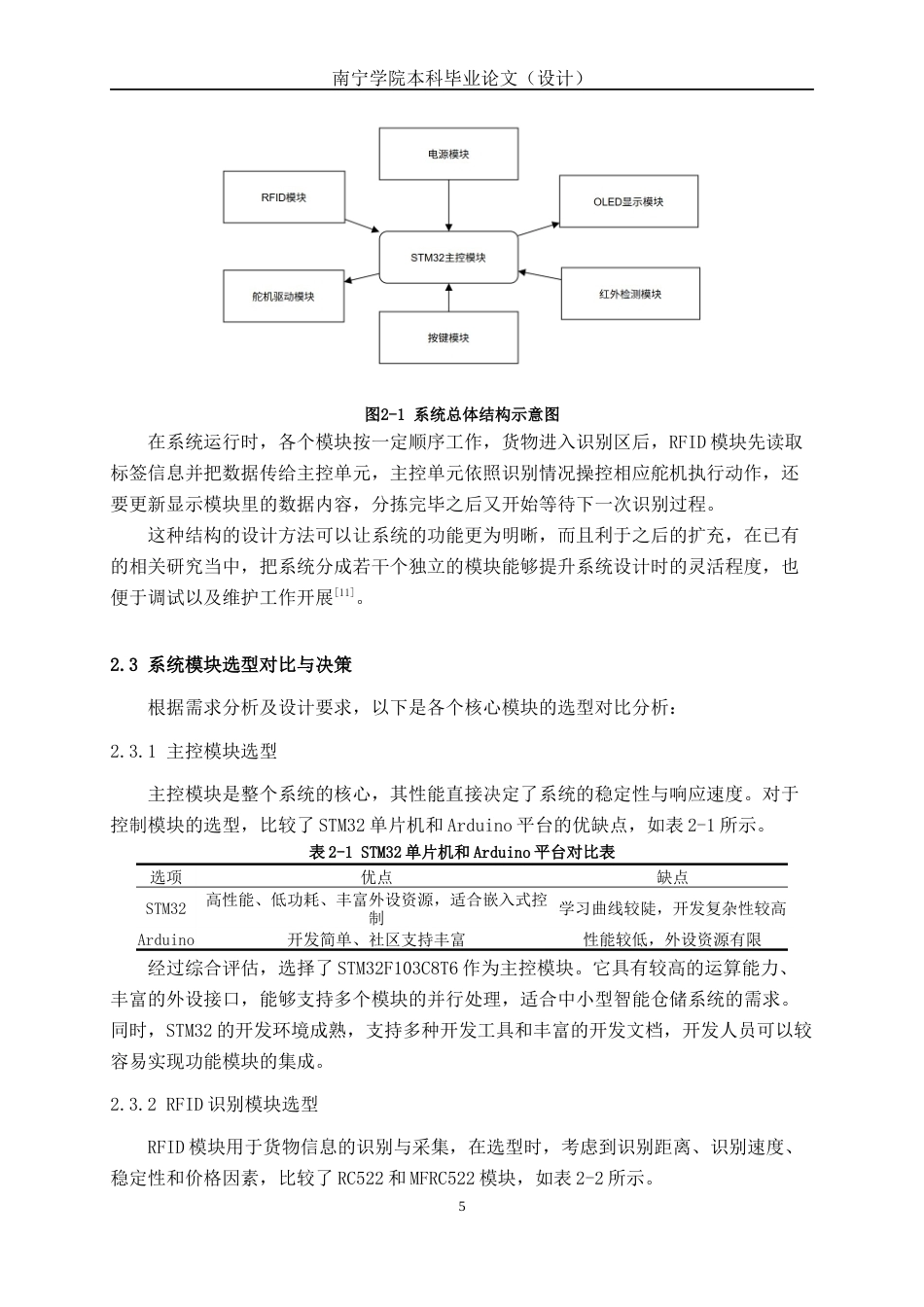26年CH机器人工程 基于STM32和RFID的智能仓库管理系统设计终稿全日制(14599字).docx_第10页