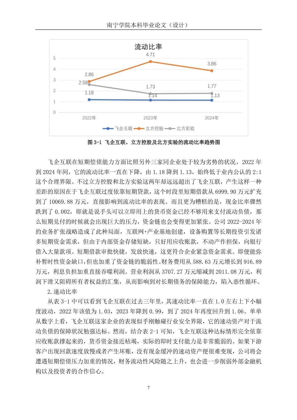 26年CH会计学 广东飞企互联科技股份有限公司偿债能力分析终稿全日制-约17818字符.pdf_第10页