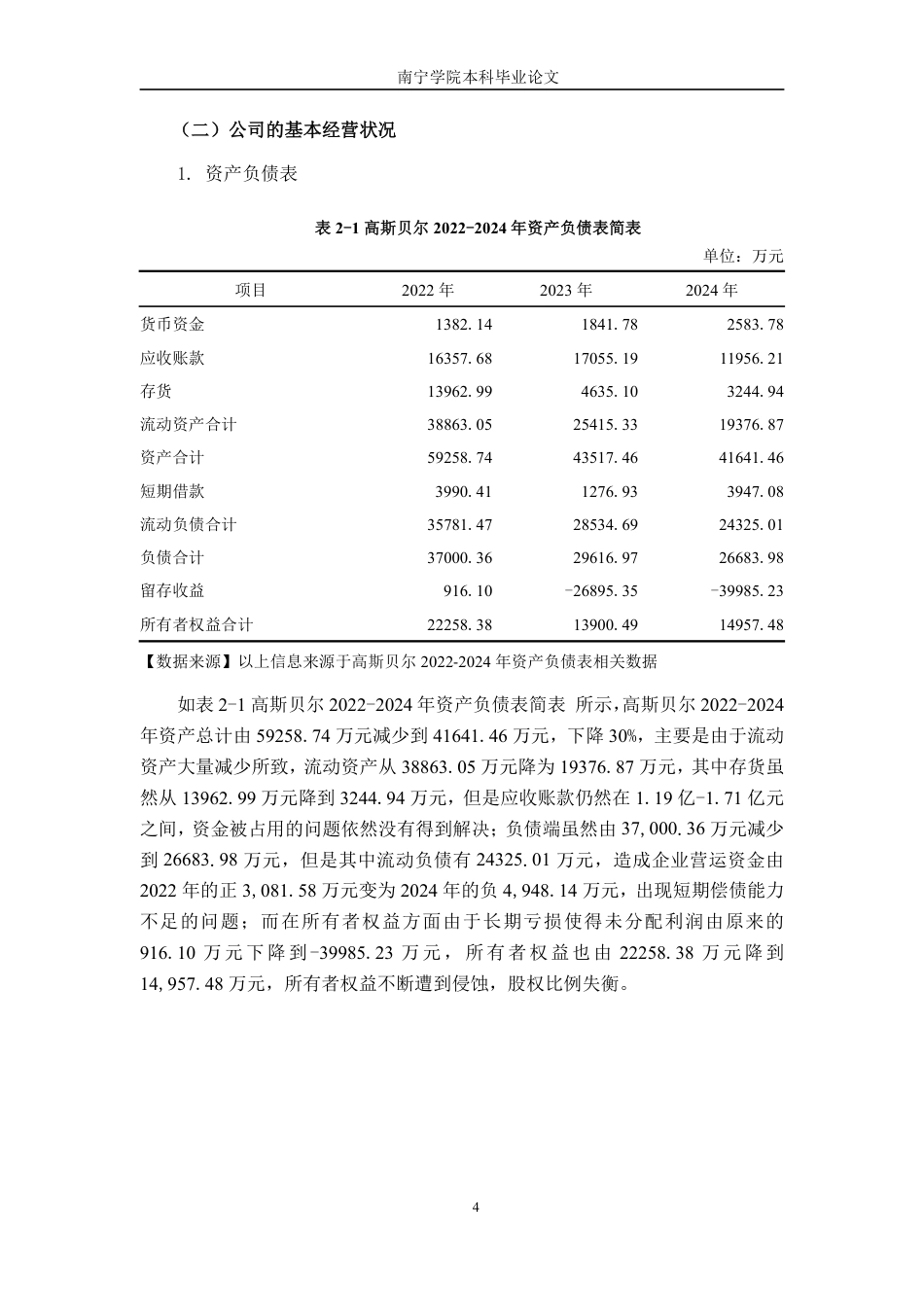 26年CH财务管理 基于Z-score模型的企业财务风险预警研究——以高斯贝尔数码科技公司为例终稿全日制-约15948字符.pdf_第7页