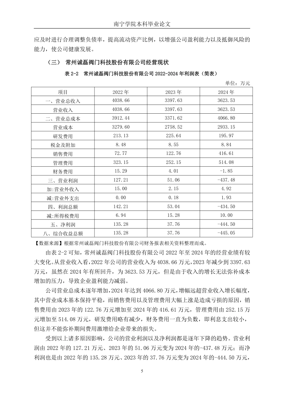 26年CH会计学 制造企业偿债能力分析——以常州诚磊阀门科技股份有限公司为例终稿全日制-约18582字符.pdf_第8页