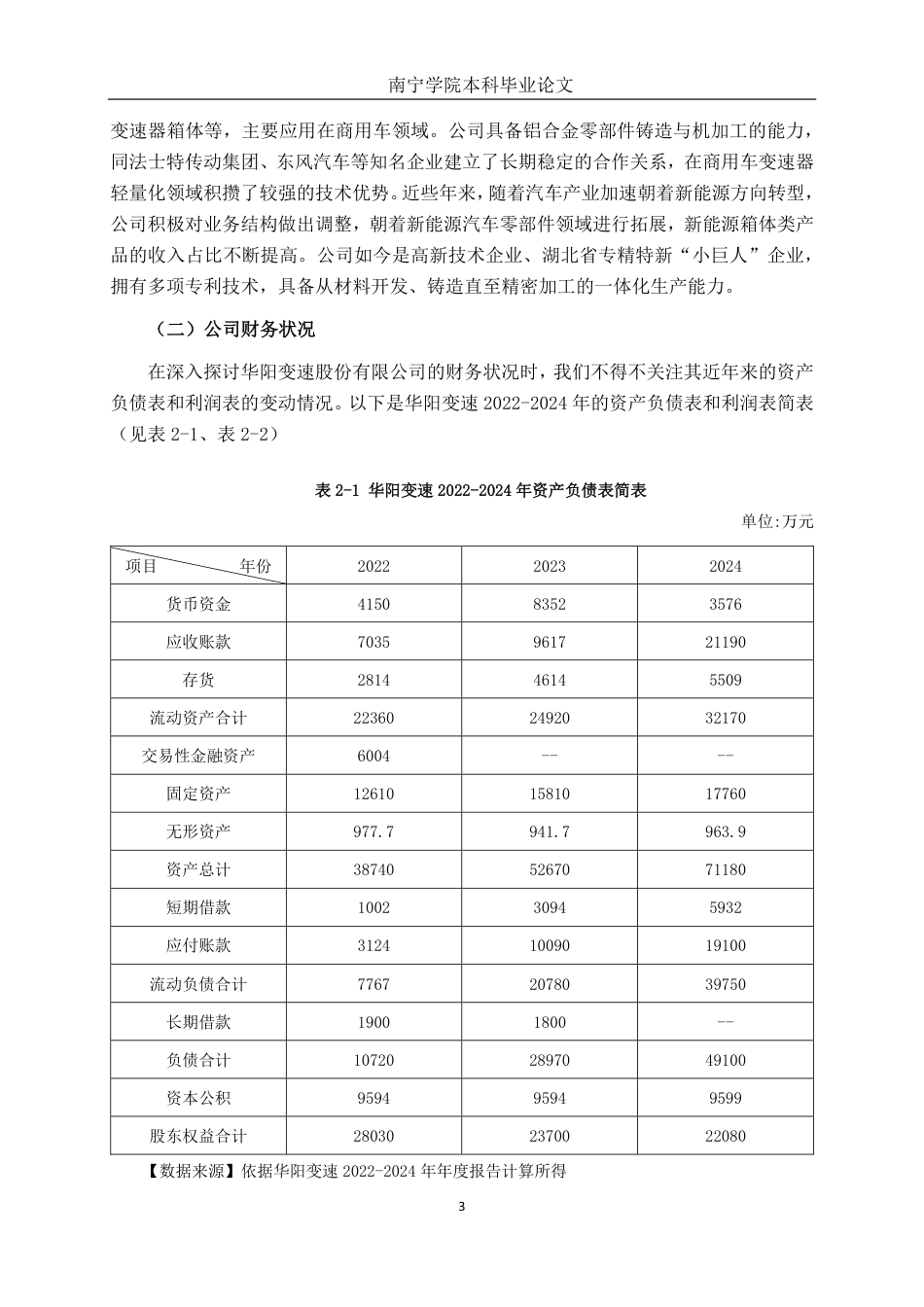26年CH财务管理 小型汽车配件制造企业偿债能力分析——以湖北华阳变速为例终稿全日制-约20724字符.pdf_第7页