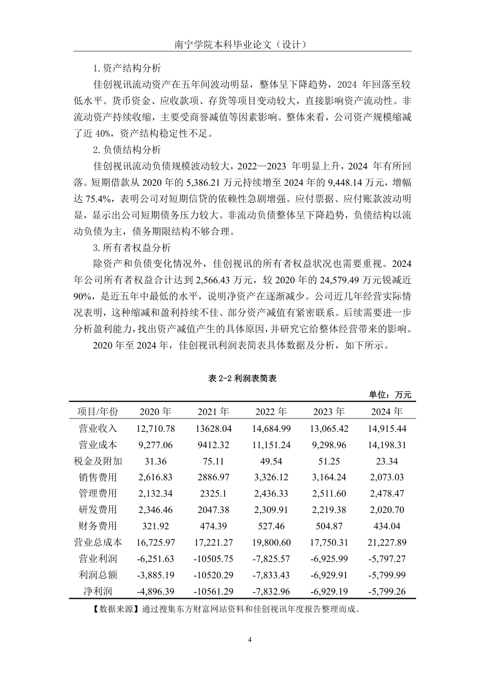 26年CH会计学 中型高新技术企业偿债能力分析——以深圳市佳创视讯技术股份有限公司为例终稿全日制-约18162字符.pdf_第7页