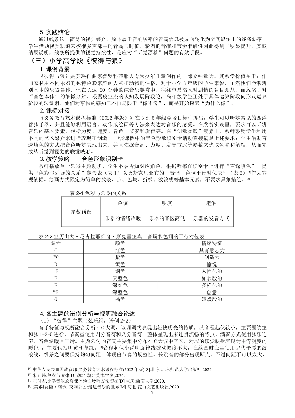 26年CH音乐学师范 艺术课标视域下绘画与小学音乐教育融合的研究-终稿全-约13108字符.pdf_第6页