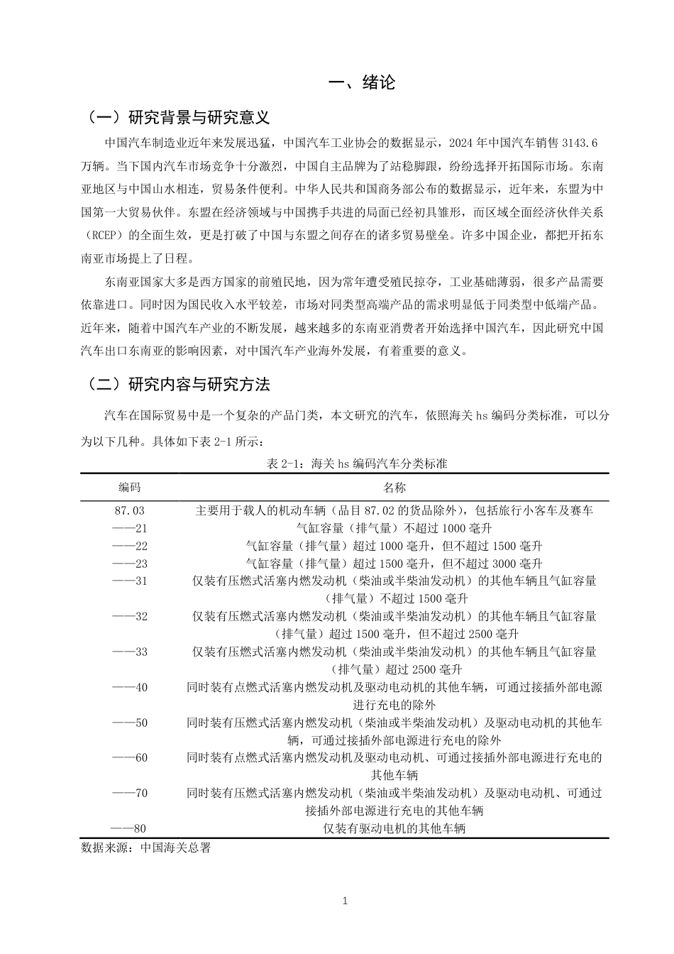 26年CH国际经济贸易 中国汽车出口东南亚影响因素的实证研究-终稿全-约14380字符.pdf_第4页