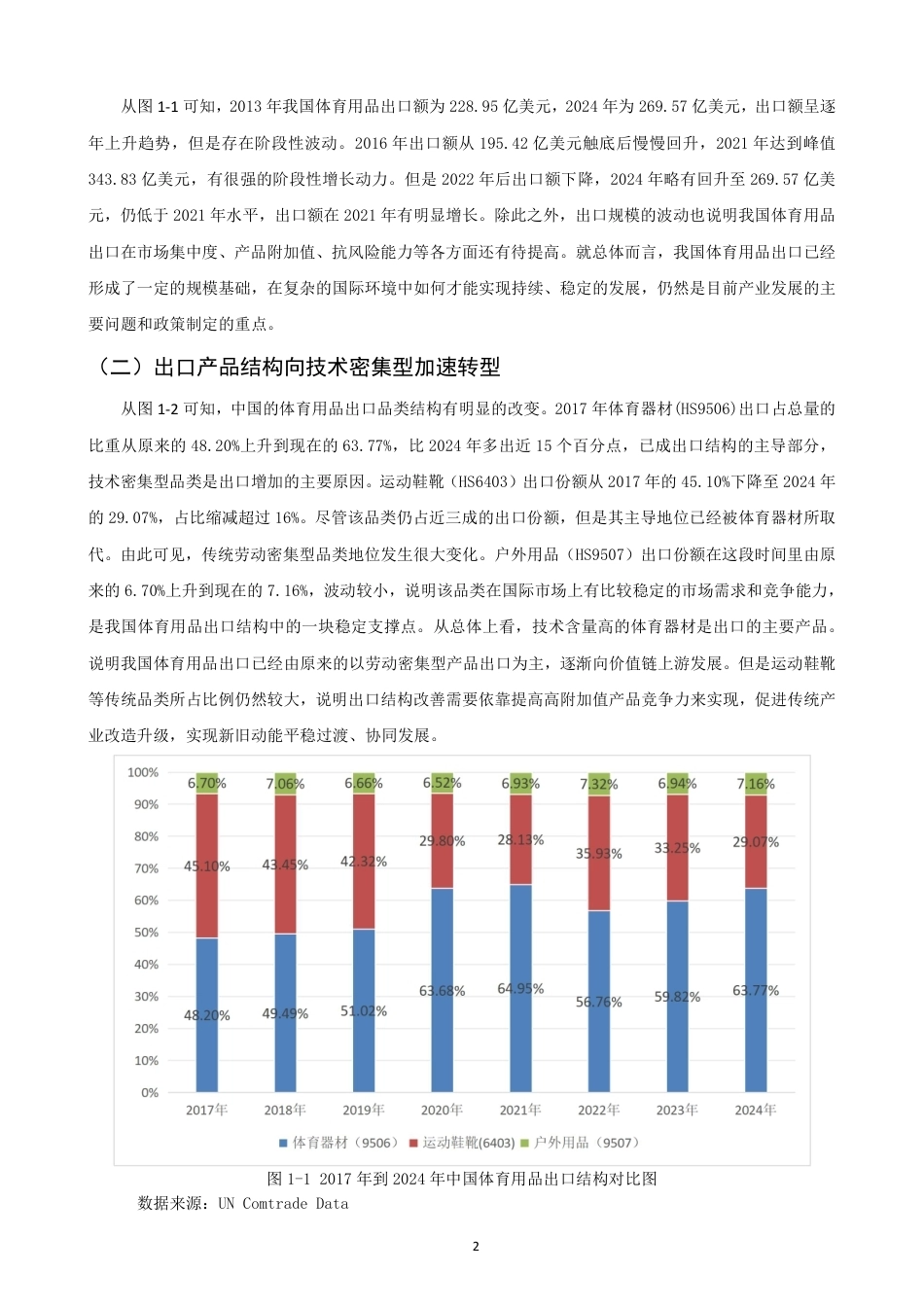 26年CH国际经济贸易 中国体育用品出口的机遇与挑战-终稿全-约12499字符.pdf_第5页