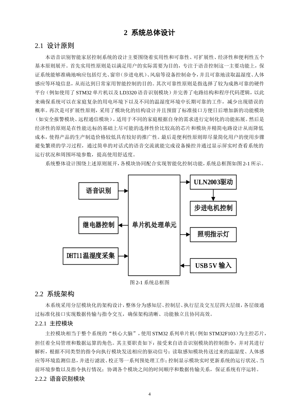 26年CH通信工程 基于语音识别的智能家居控制系统-全日制终稿(17651字).doc_第8页
