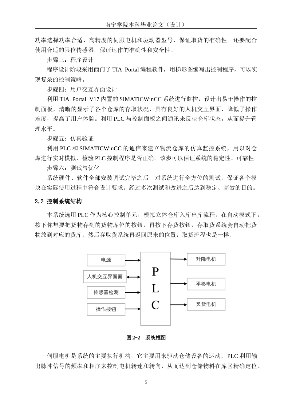 26年CH电气自动化 物流仓库智能存取控制系统设计与仿真终稿全日制(11415字).docx_第8页