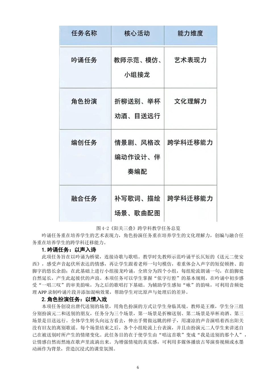 26年CH音乐学师范 跨学科融合背景下〈阳关三叠〉教学案例设计研究》-终稿全(10082字).docx_第10页