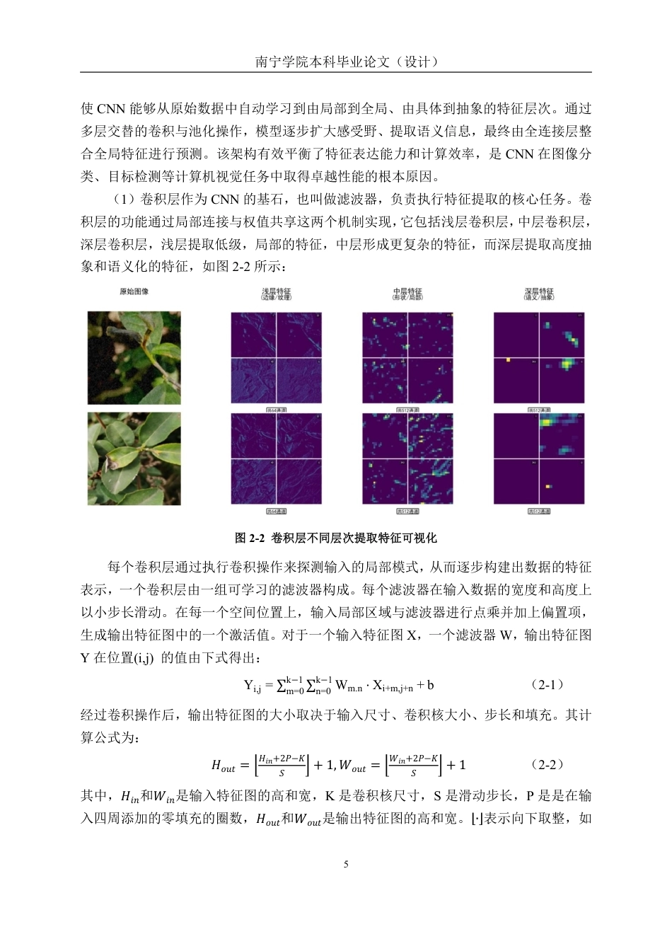 26年CH人工智能 基于深度学习的茶叶病虫害检测系统的设计与实现-终稿全日制-约27113字符.pdf_第9页