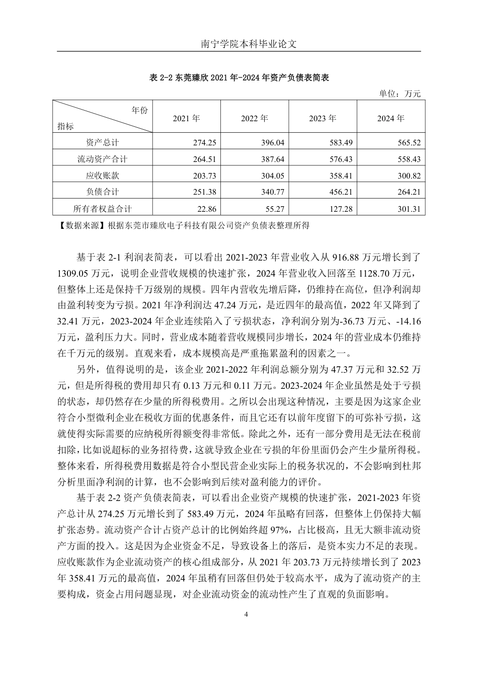 26年CH财务管理 基于杜邦分析法下的小型模具制造企业盈利能力分析——以东莞市臻欣电子科技有限公司为例终稿全日制-约17183字符.pdf_第8页