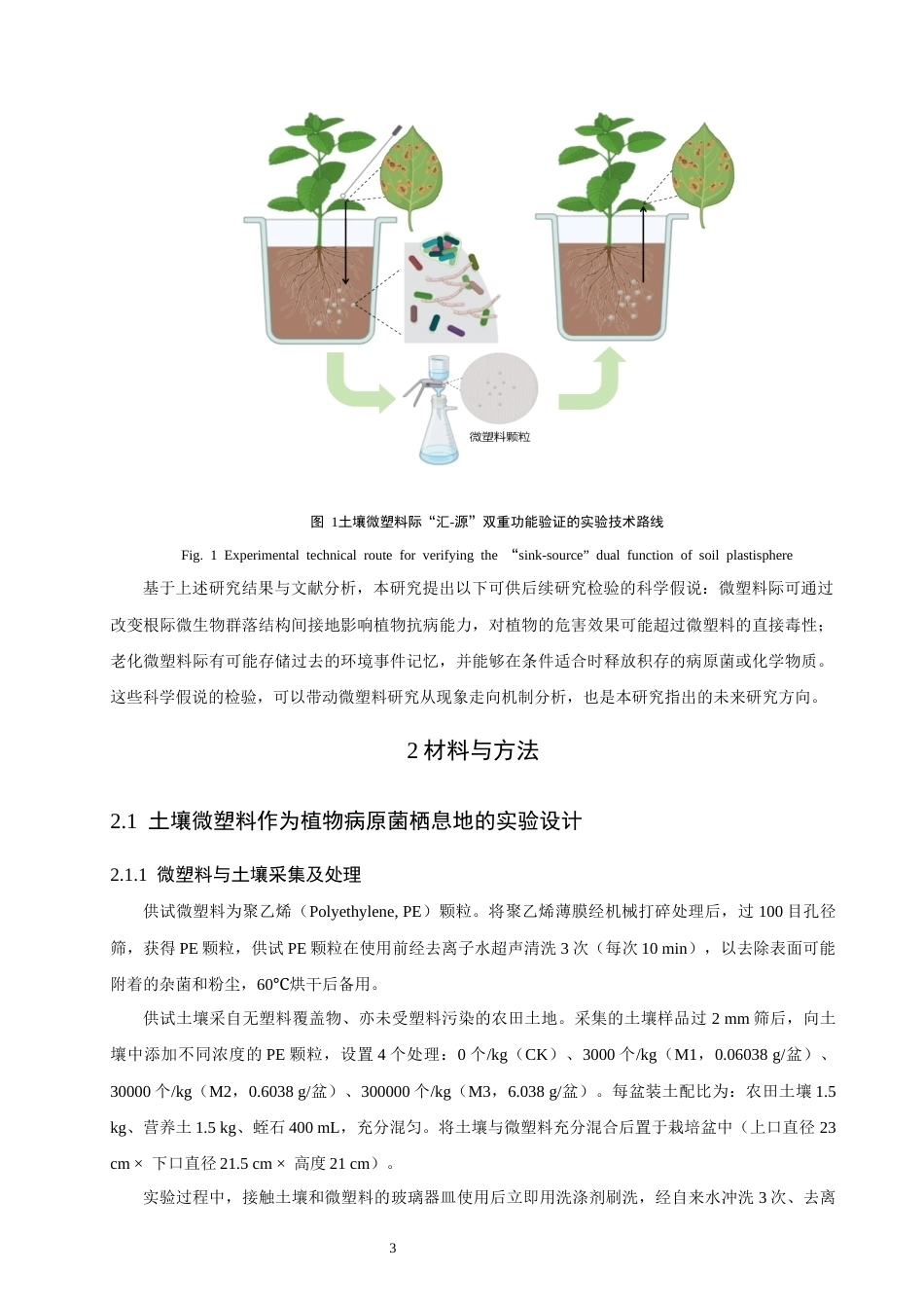 26年CH环境科学 土壤微塑料际对植物致病真菌的“汇-源”功能及其效应研究(15546字).docx_第7页