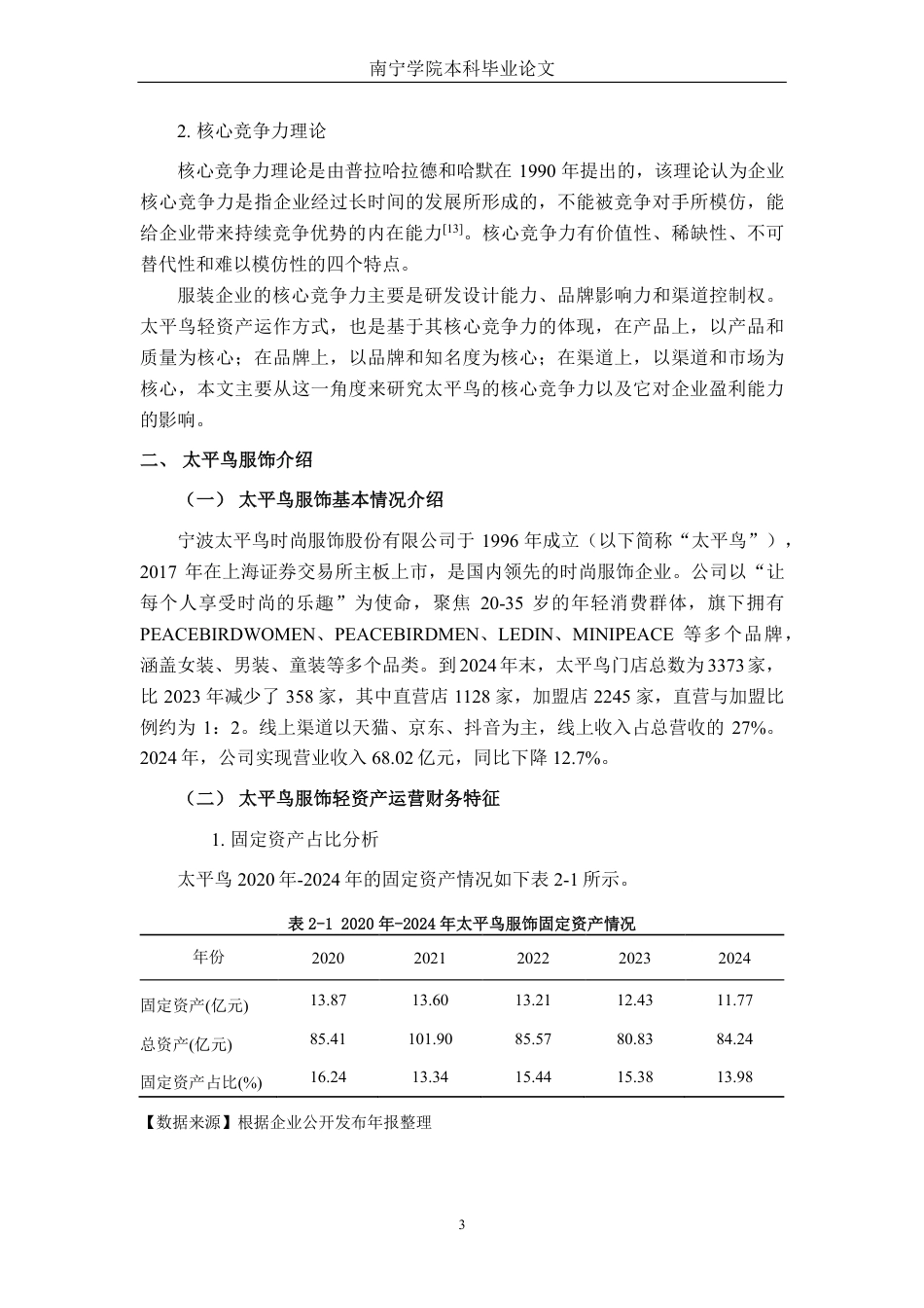 26年CH财务管理 轻资产运营模式下太平鸟服饰财务绩效研究终稿全日制-约20421字符.pdf_第6页