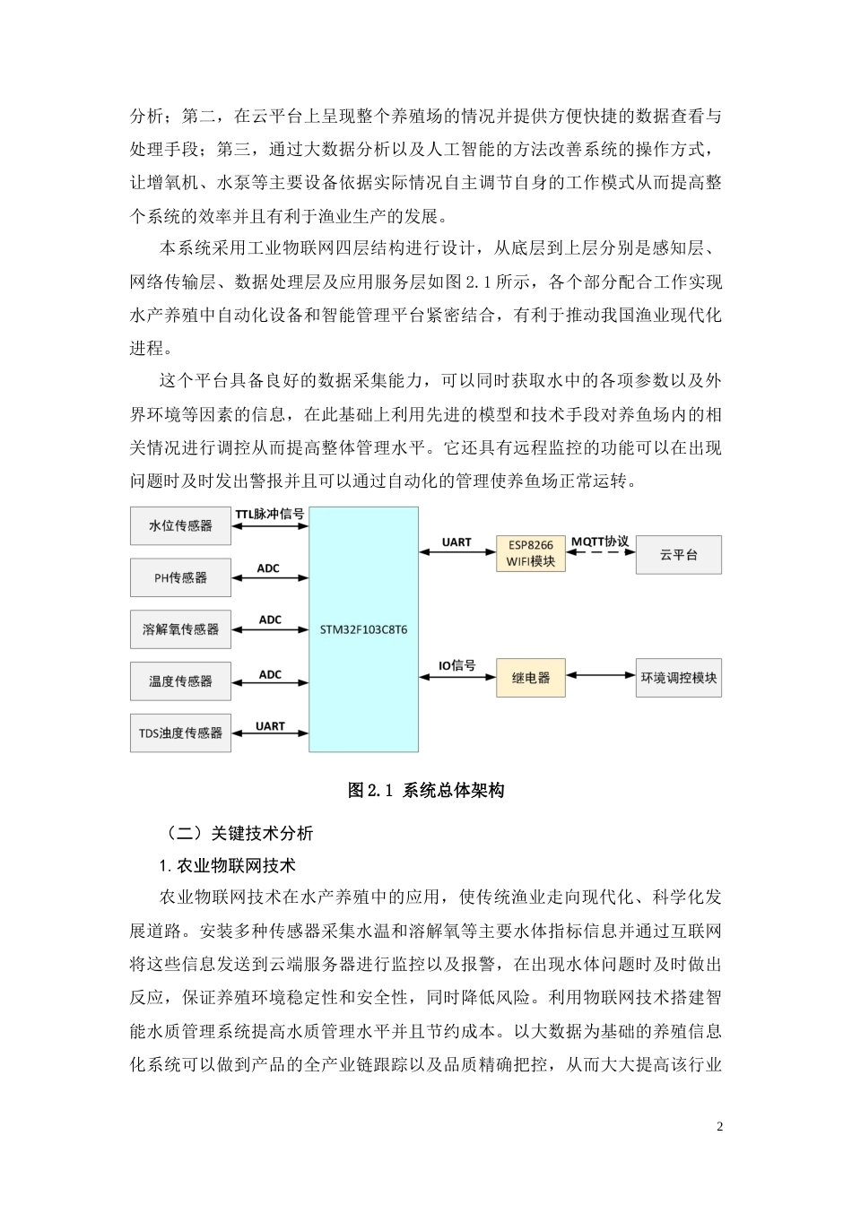26年CH电气工程及其自动化 基于STM32的水产养殖控制系统设计(15593字).docx_第6页