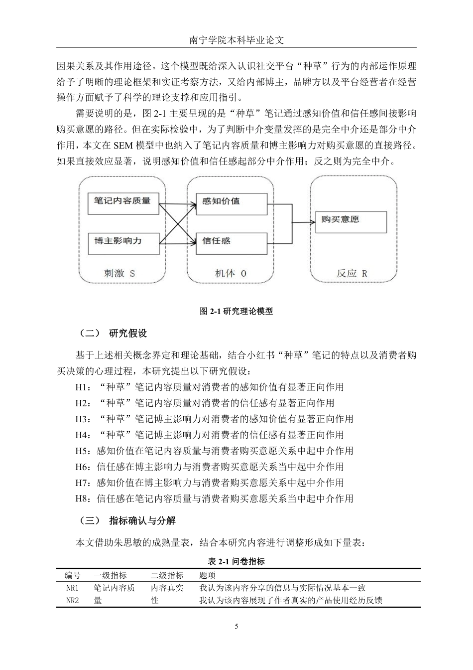 26年CH工商管理 小红书平台“种草”笔记对消费者购买意愿的影响机制研究终稿全日制-约28097字符.pdf_第8页