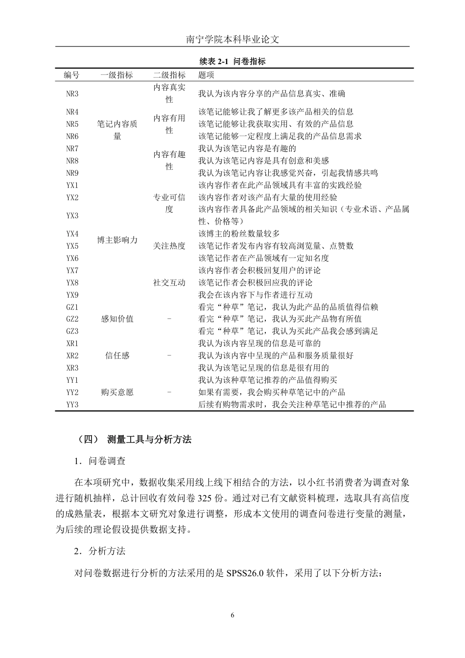 26年CH工商管理 小红书平台“种草”笔记对消费者购买意愿的影响机制研究终稿全日制-约28097字符.pdf_第9页